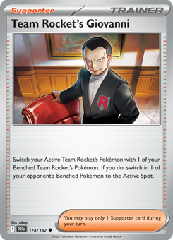 S&V - DRI - 174 - Team Rocket's Giovanni - UNCOMMON - Normal