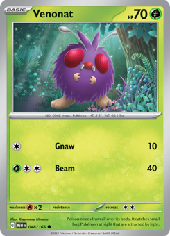S&V - MEW (151) - 48 - Venonat - COMMON - Normal