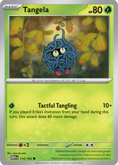 S&V - MEW (151) - 114 - Tangela - COMMON - Normal