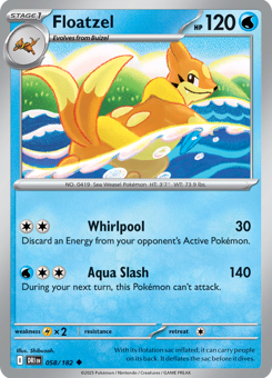 S&V - DRI - 58 - Floatzel - UNCOMMON - Normal