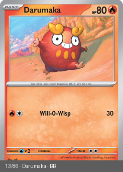 S&V - BLK - 13 - Darumaka - COMMON - Normal