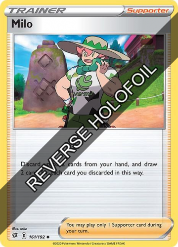 SwSh - RCL - 161 - Milo - UNCOMMON - Reverse Holo