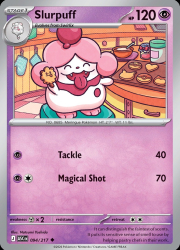 Meg - ASC - 94 - Slurpuff - UNCOMMON - Normal