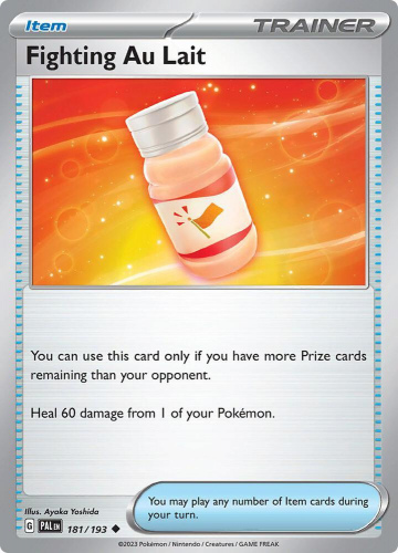 S&V - PAL - 181 - Fighting Au Lait - UNCOMMON - Reverse Holo