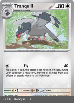 S&V - BLK - 72 - Tranquill - COMMON - Normal