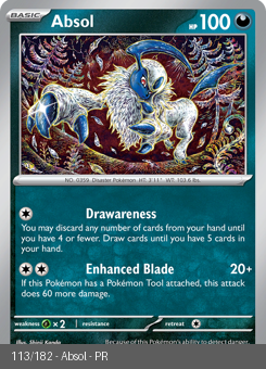 S&V - PAR - 113 - Absol - UNCOMMON - Normal
