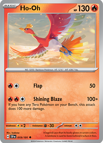 S&V - SSP - 19 - Ho-Oh - UNCOMMON - Normal