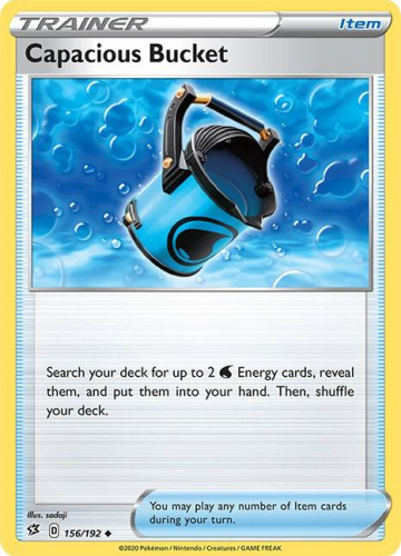 SwSh - RCL - 156 - Capacious Bucket - UNCOMMON - Normal