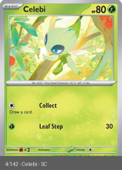 S&V - SCR - 4 - Celebi - UNCOMMON - Normal