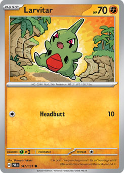 S&V - PRE - 47 - Larvitar - COMMON - Normal