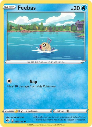 SwSh - DAA - 038 - Feebas - COMMON - Normal