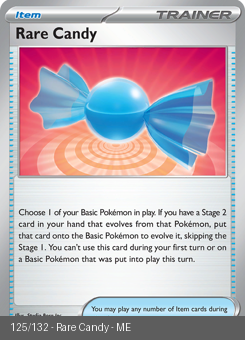 Meg - MEG - 125 - Rare Candy - COMMON - Normal
