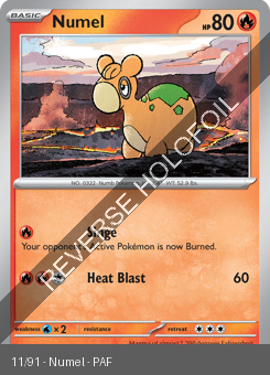 S&V - PAF - 11 - Numel - COMMON - Reverse Holo
