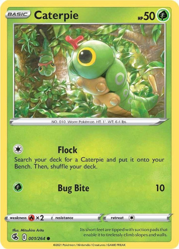 SwSh - FST - 001 - Caterpie - COMMON - Normal