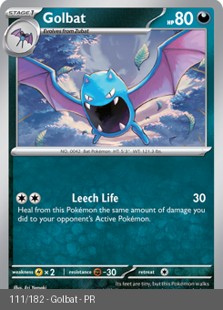 S&V - PAR - 111 - Golbat - COMMON - Normal