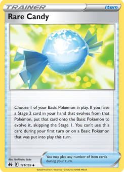 SwSh - CRZ - 141 - Rare Candy - UNCOMMON - Normal