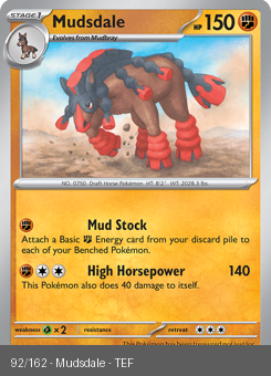 S&V - TEF - 92 - Mudsdale - UNCOMMON - Normal