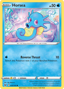 SwSh - LOR - 035 - Horsea - COMMON - Normal
