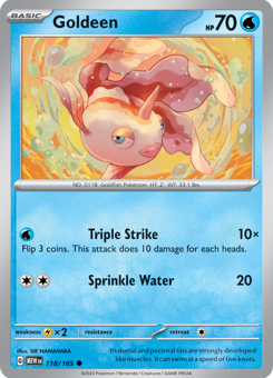 S&V - MEW (151) - 118 - Goldeen - COMMON - Normal