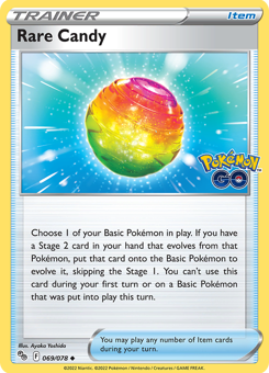 SwSh - PGO - 069 - Rare Candy - UNCOMMON - Normal