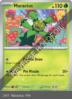 S&V - PAF - 3 - Maractus - COMMON - Reverse Holo