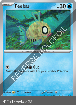S&V - SSP - 41 - Feebas - COMMON - Reverse Holo
