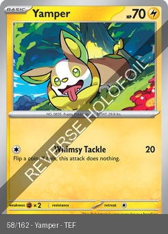S&V - TEF - 58 - Yamper - COMMON - Reverse Holo