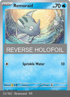S&V - PAR - 33 - Remoraid - COMMON - Reverse Holo