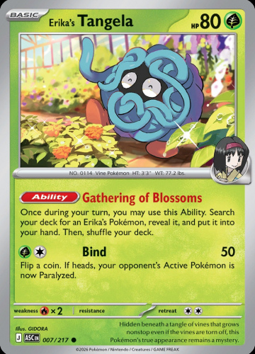 Meg - ASC - 7 - Erika's Tangela - COMMON - Normal