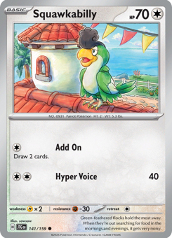 S&V - JTG - 141 - Squawkabilly - COMMON - Normal