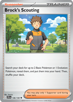 S&V - JTG - 146 - Brock's Scouting - UNCOMMON - Normal
