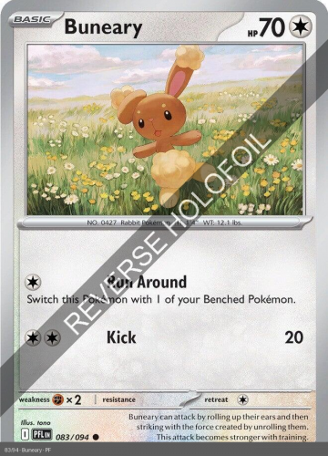 Meg - PFL - 83 - Buneary - COMMON - Reverse Holo
