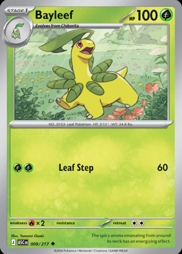 Meg - ASC - 9 - Bayleef - UNCOMMON - Normal
