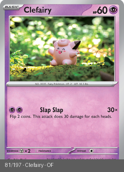 S&V - OBF - 81 - Clefairy - COMMON - Normal