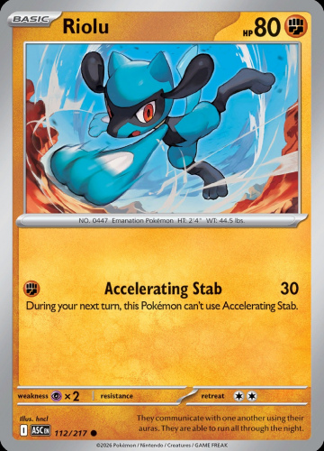 Meg - ASC - 112 - Riolu - COMMON - Normal