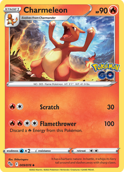 SwSh - PGO - 009 - Charmeleon - UNCOMMON - Normal