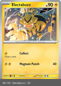 S&V - SCR - 46 - Electabuzz - COMMON - Normal