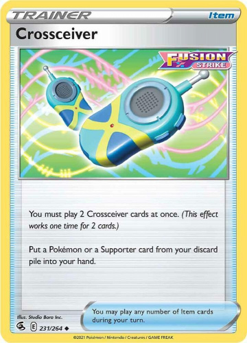 SwSh - FST - 231 - Crossceiver - UNCOMMON - Normal