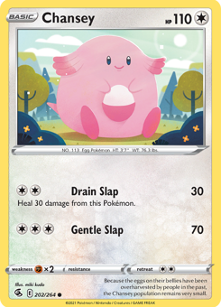 SwSh - FST - 202 - Chansey - COMMON - Normal