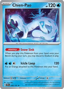 S&V - SSP - 56 - Chien-Pao - RARE - Holofoil