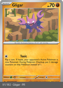 S&V - PAR - 91 - Gligar - COMMON - Normal