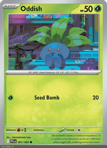 Meg - PFL - 1 - Oddish - COMMON - Normal