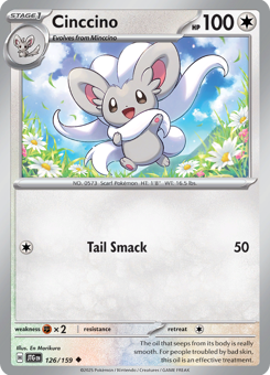 S&V - JTG - 126 - Cinccino - UNCOMMON - Normal