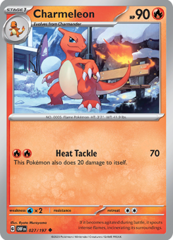 S&V - OBF - 27 - Charmeleon - UNCOMMON - Normal