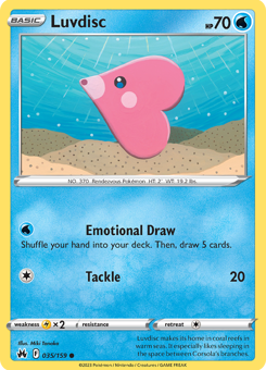 SwSh - CRZ - 35 - Luvdisc - COMMON - Normal