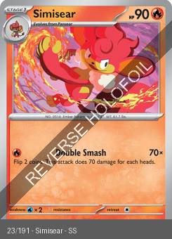 S&V - SSP - 23 - Simisear - COMMON - Reverse Holo