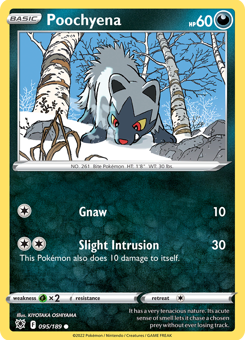 SwSh - ASR - 95 - Poochyena - COMMON - Normal