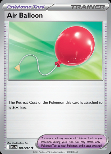 MEG ASC: Air Balloon 181/217