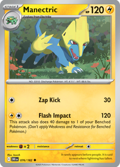 S&V - DRI - 76 - Manectric - UNCOMMON - Normal