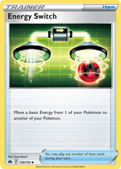 SwSh - CRZ - 129 - Energy Switch - UNCOMMON - Normal